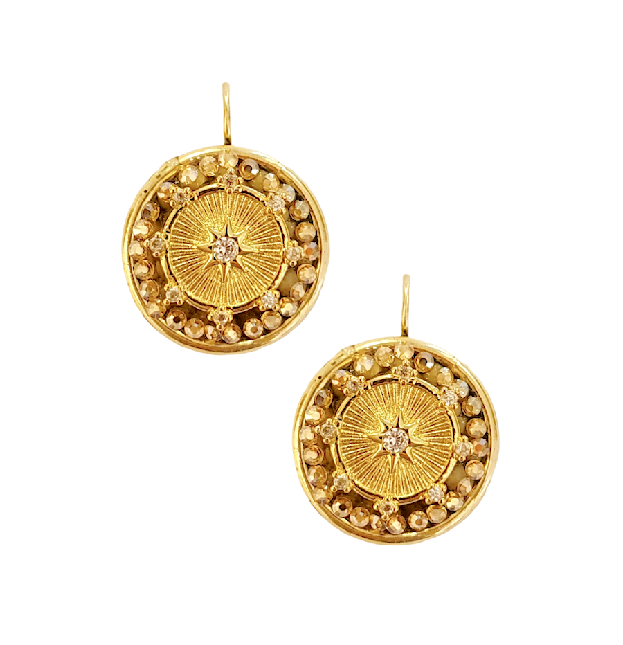 Angelic Presence Star Earrings