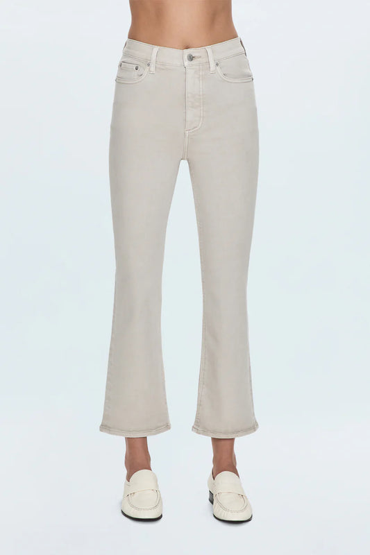 Lennon High Rise Crop Boot Stone