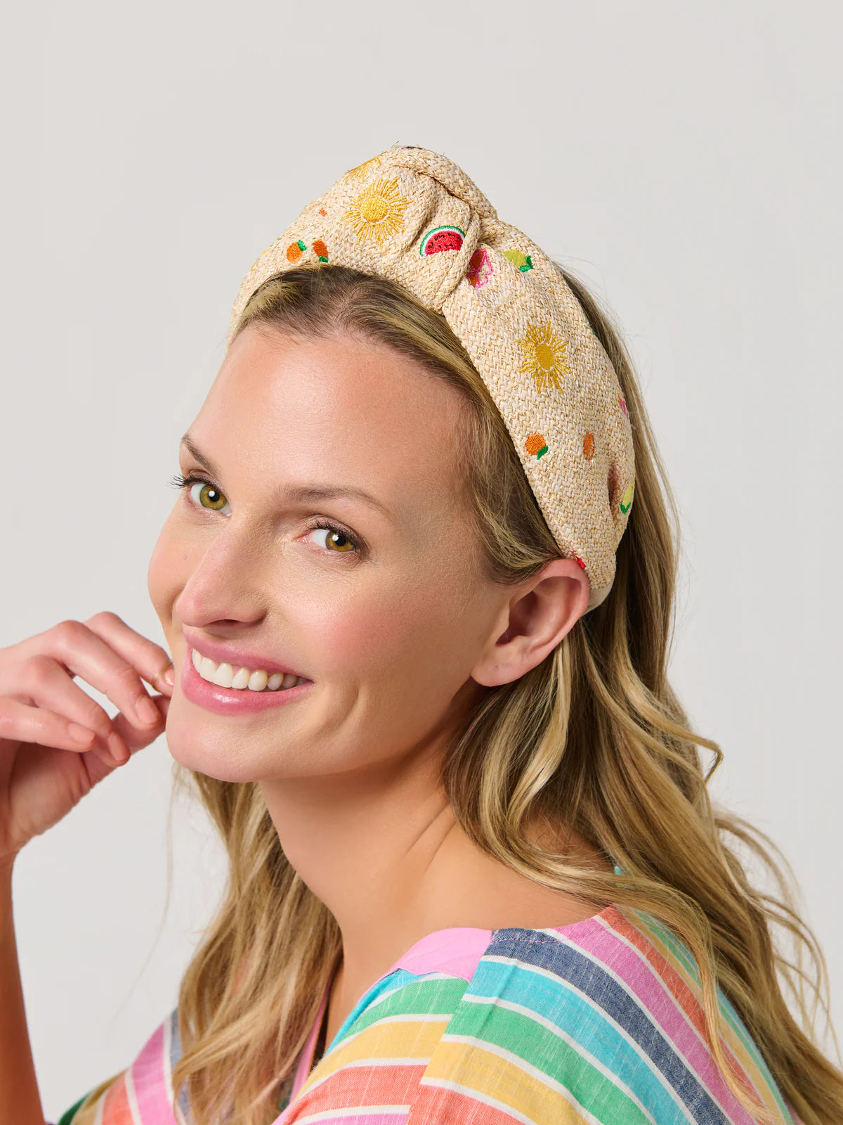 Calypso Knotted Headband Multi