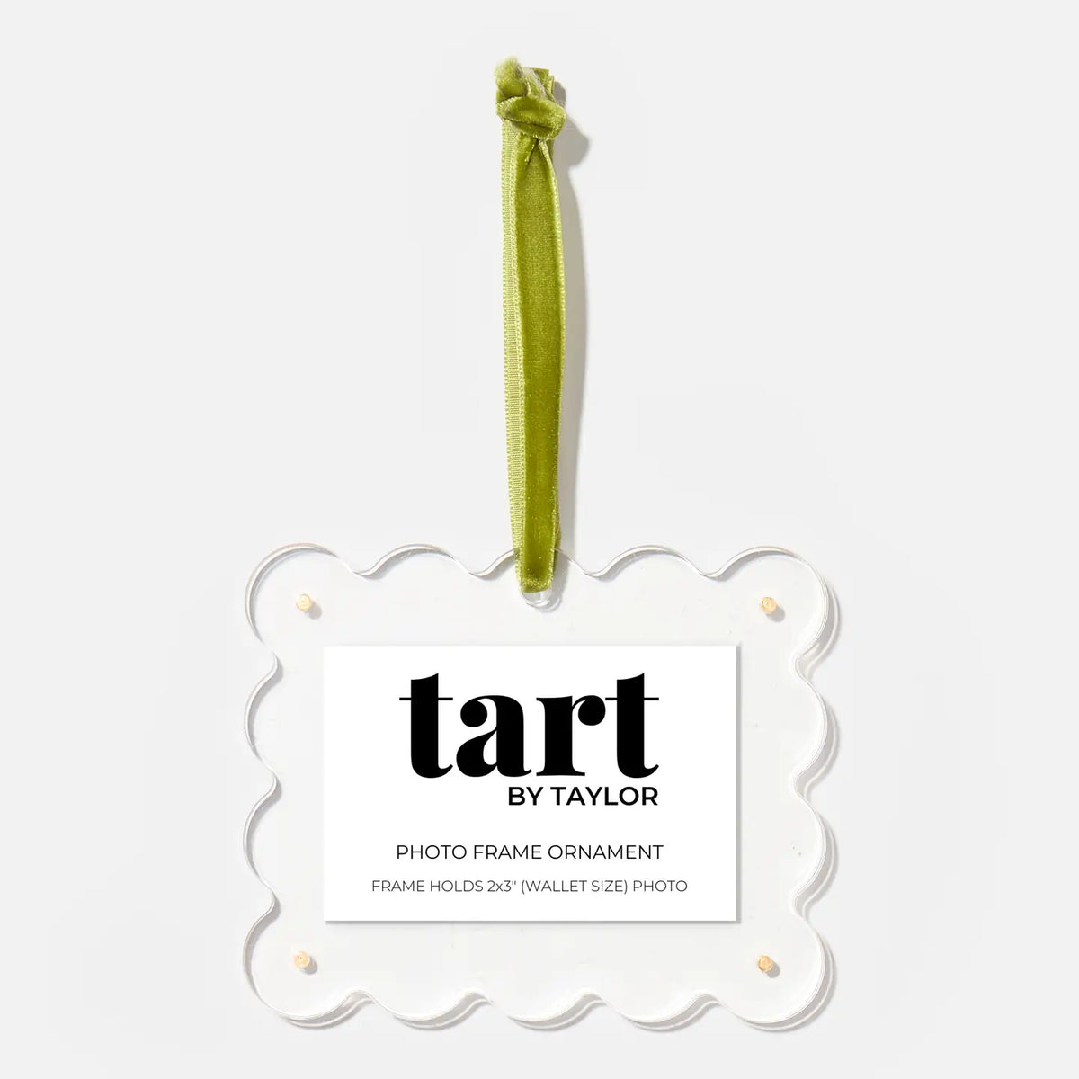 Clear Frame Ornament