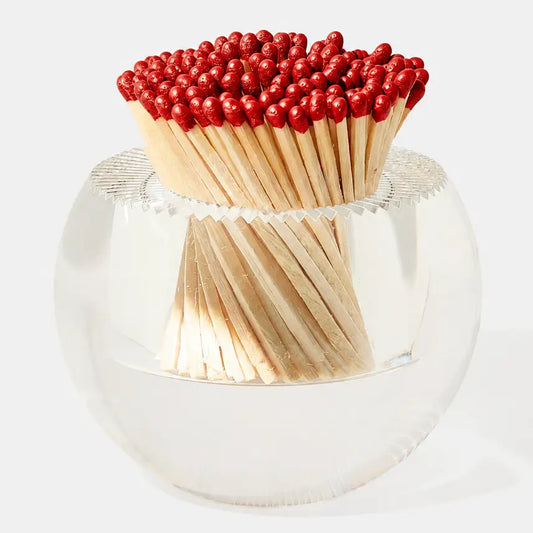 Round Match Striker Metallic Red Matches