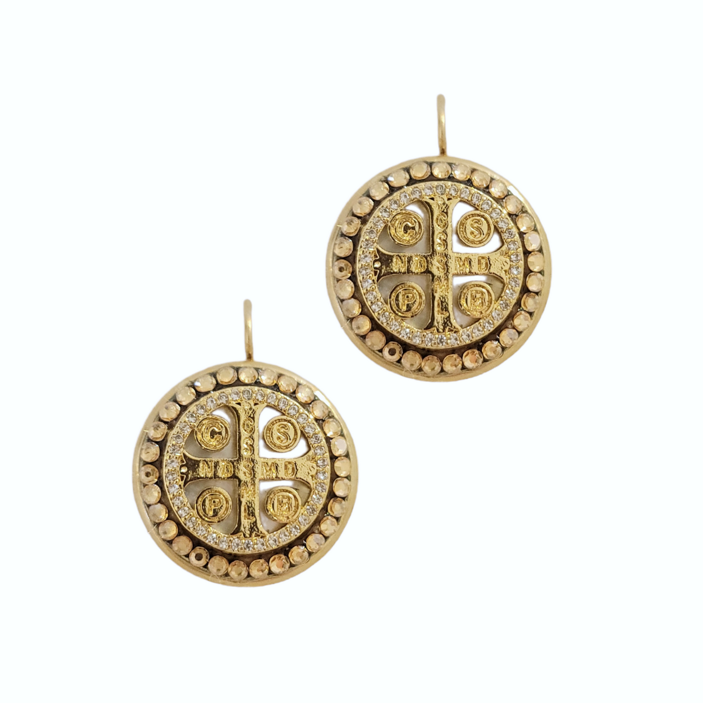 Divine Protection St. Benedict Earrings