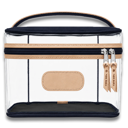 Clear Makeup Case Navy