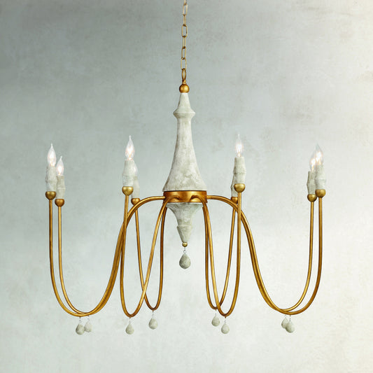 CLAY CHANDELIER