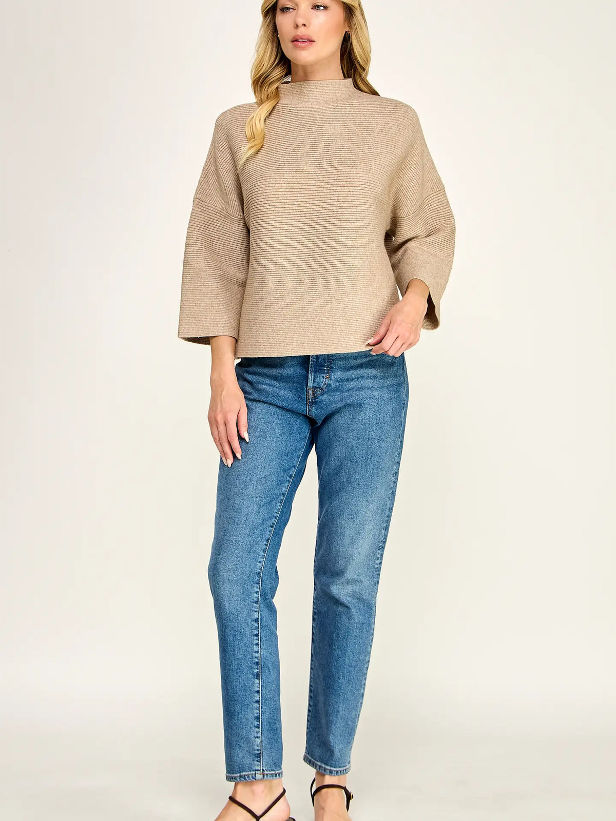 Not Your Casual Top Oatmeal