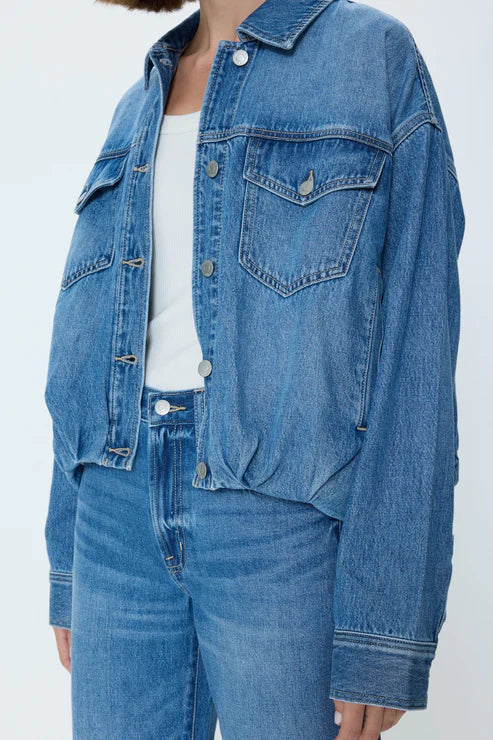 Bibi Blouson Trucker Jacket Heartfelt