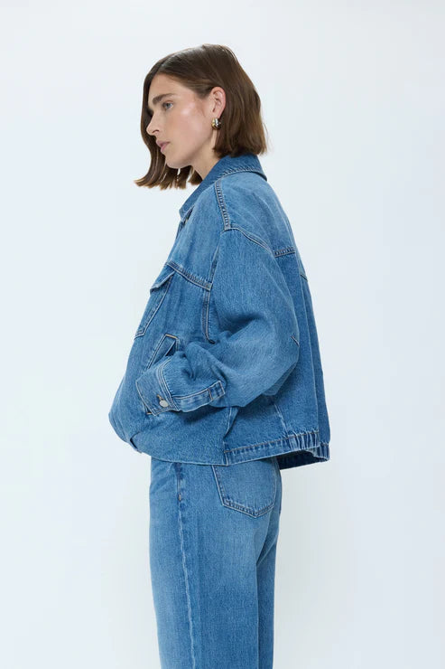 Bibi Blouson Trucker Jacket Heartfelt