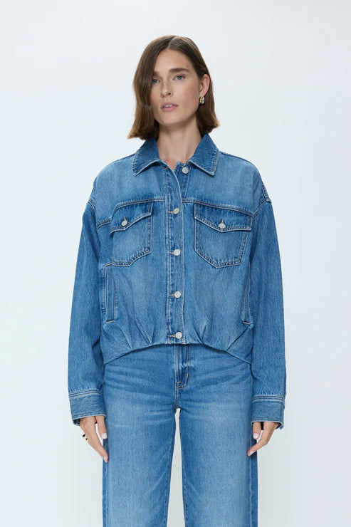 Bibi Blouson Trucker Jacket Heartfelt