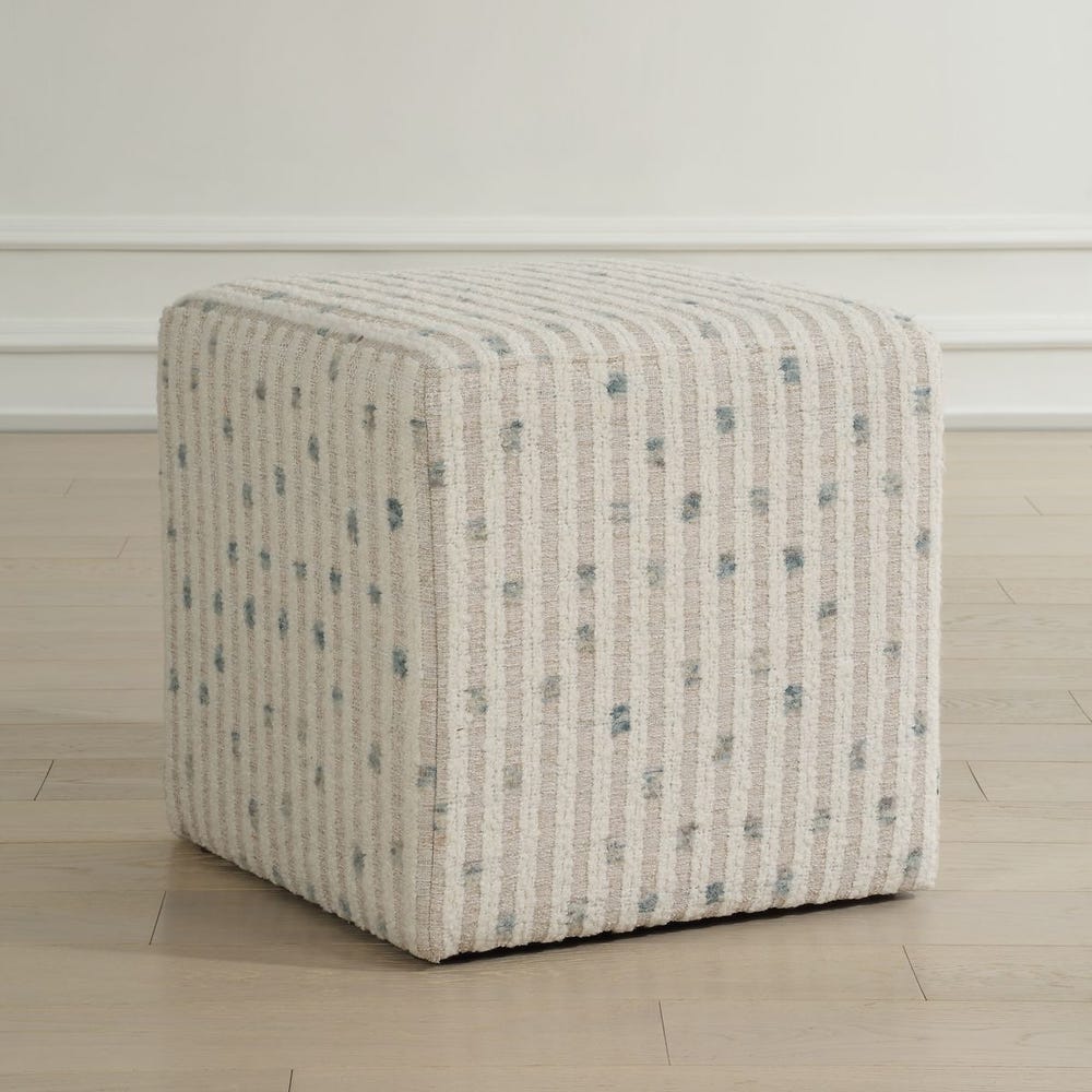Joie Ottoman Sea Blue