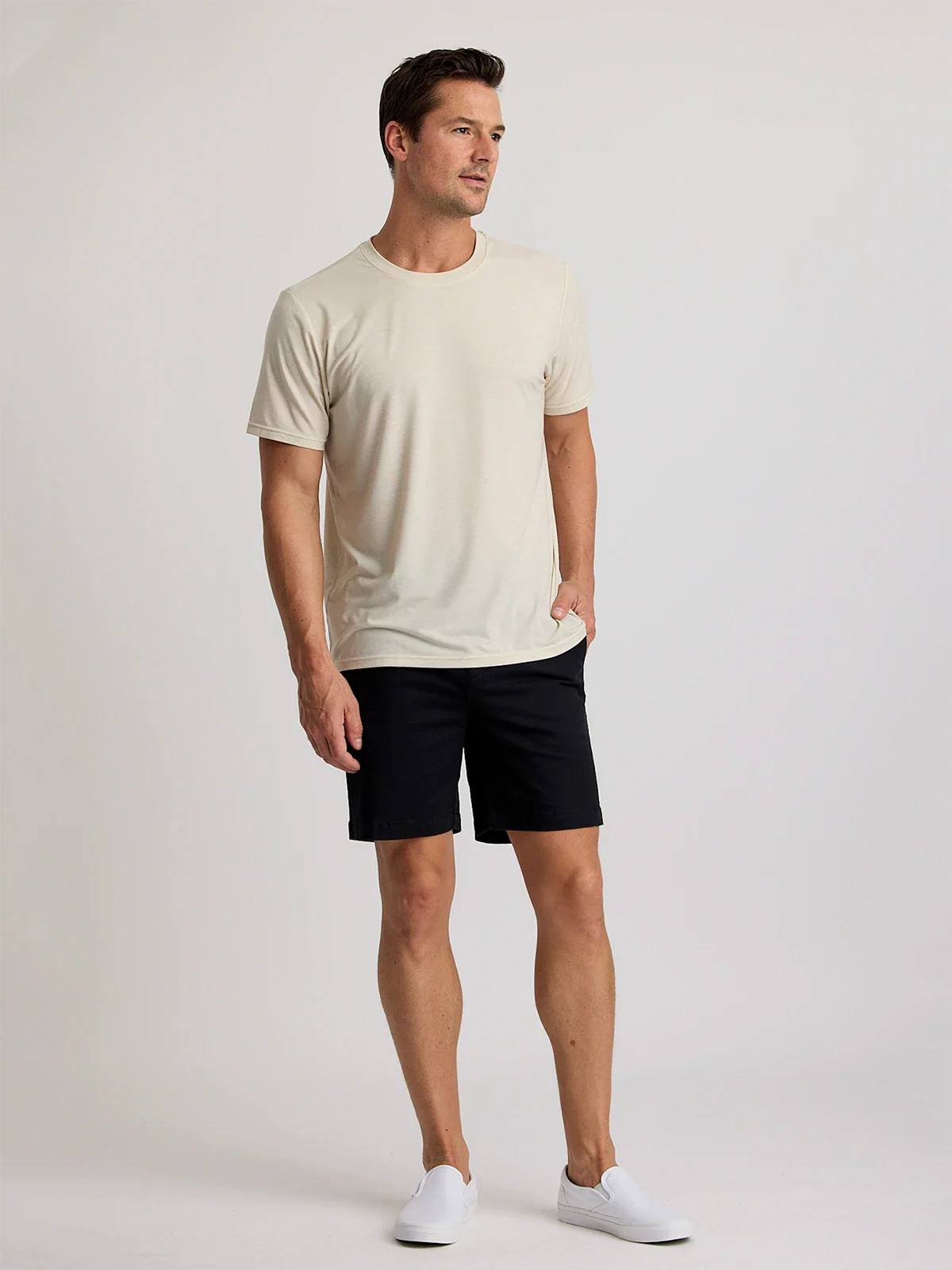 Men's Elevate Lightweight Tee Heather Birch
