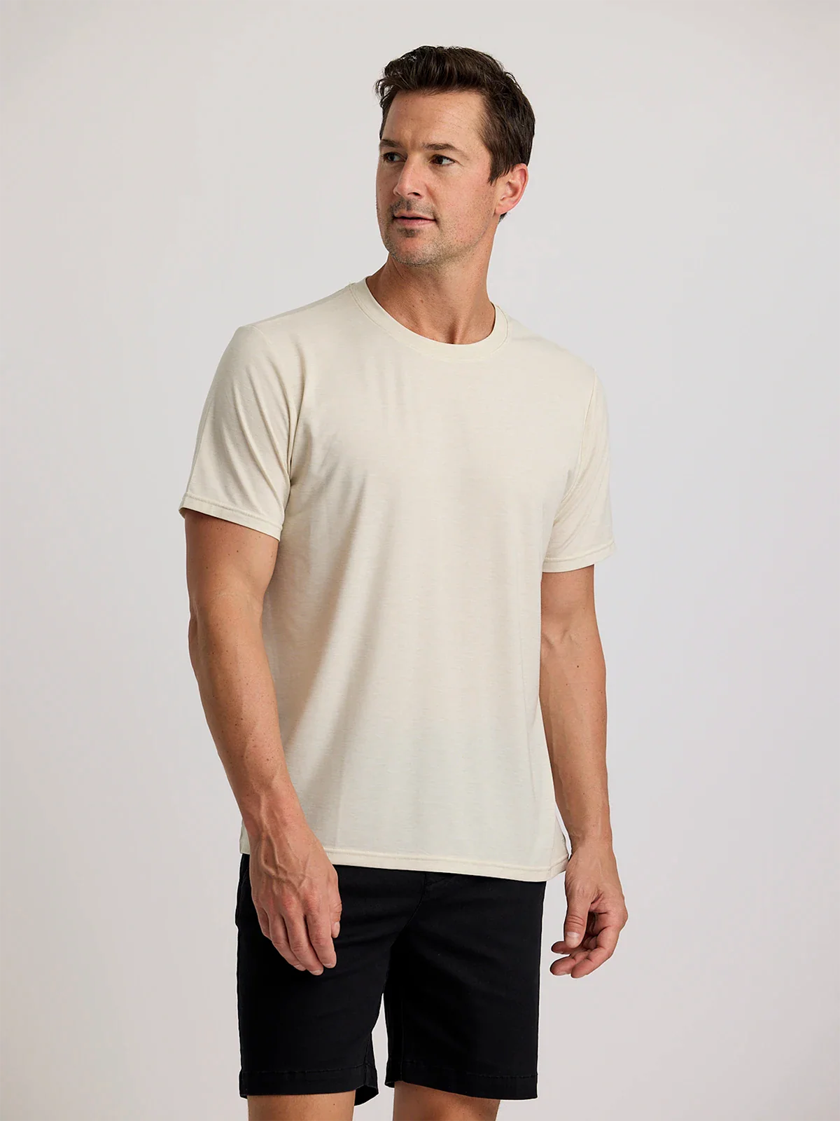Men's Elevate Lightweight Tee Heather Birch