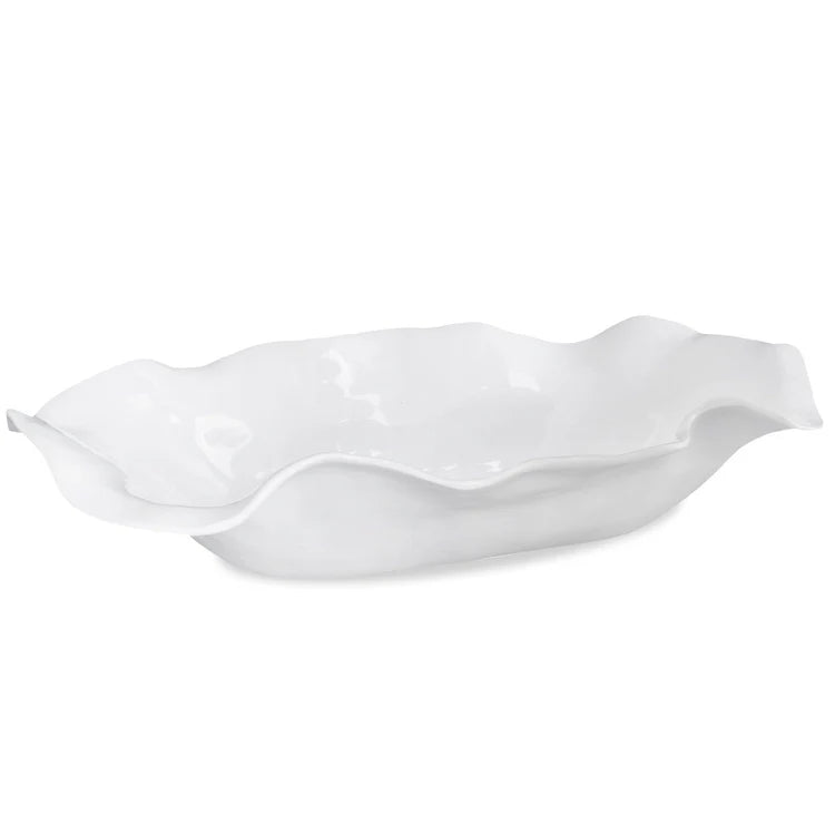 VIDA Havana XL Oval Centerpiece White