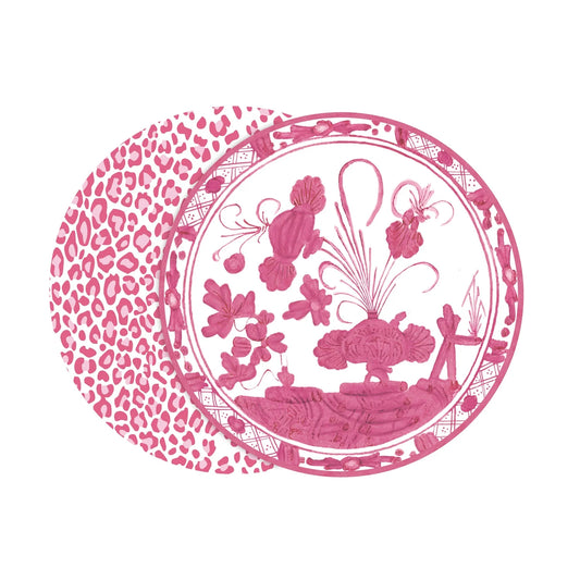 Vida Faenza & Leopard Reversible Placemats S/4
