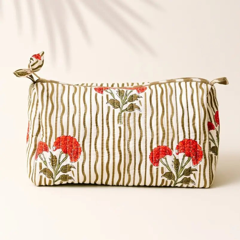 Wavy Stripe Pouch