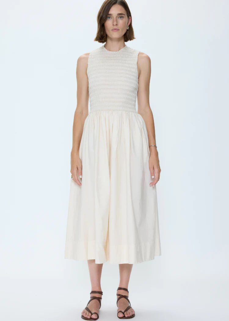Pistola Gladys Dress Oyster Shell