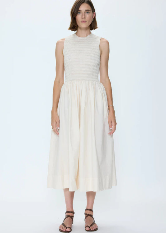 Pistola Gladys Dress Oyster Shell
