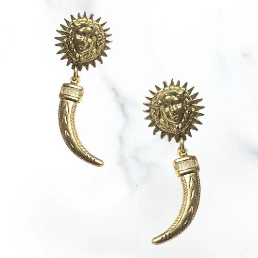Evie Earrings Crystal