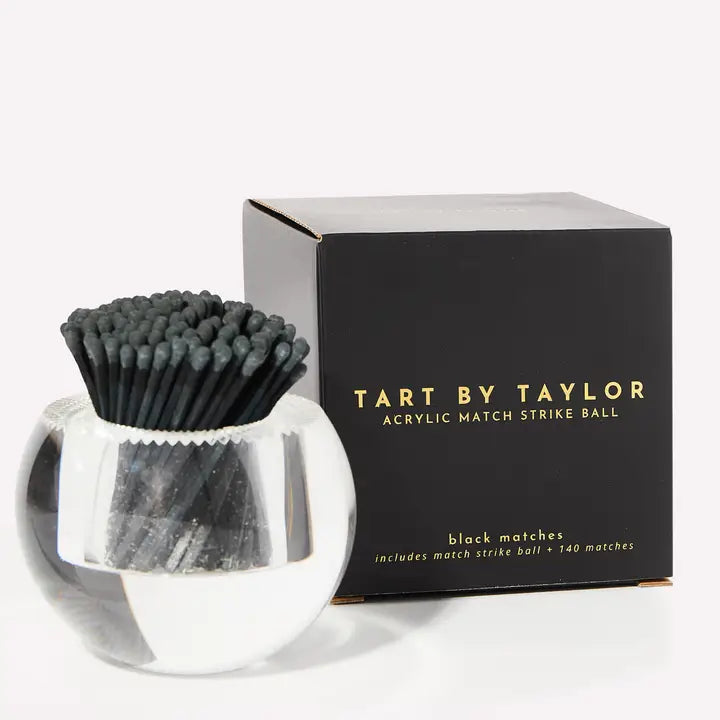 Round Match Striker w/ Black Matches