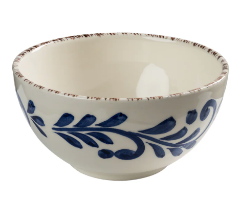 Blue/White Bowl Scroll