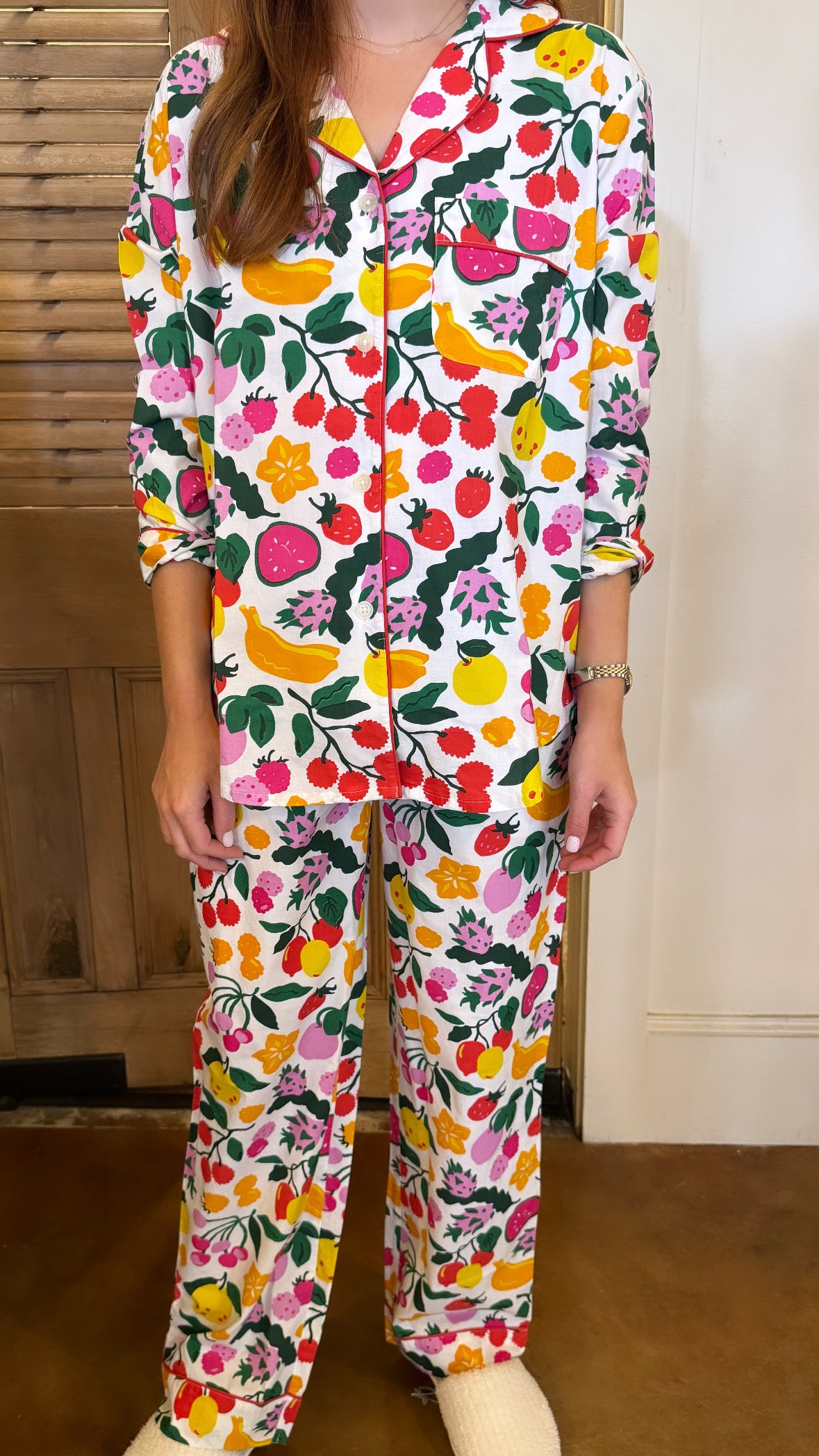 Smoothie Time Long PJ Set