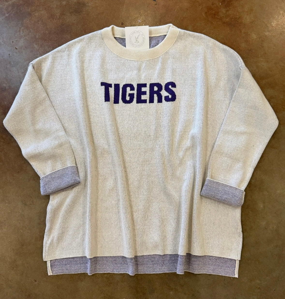 Tigers Everyday Relaxed Sweater Purple