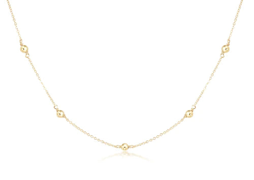 15" Choker Gold 6mm Classic Gold