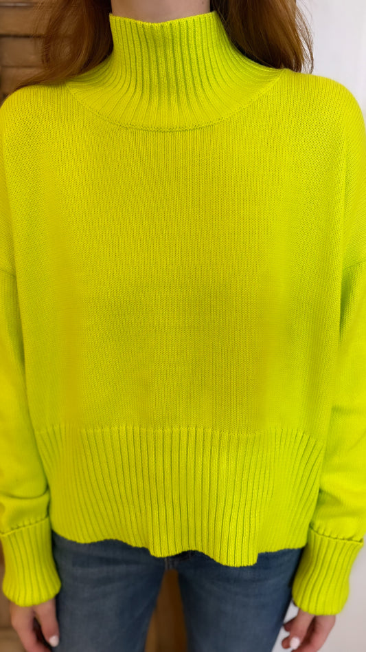 Blair Turtleneck Peridot