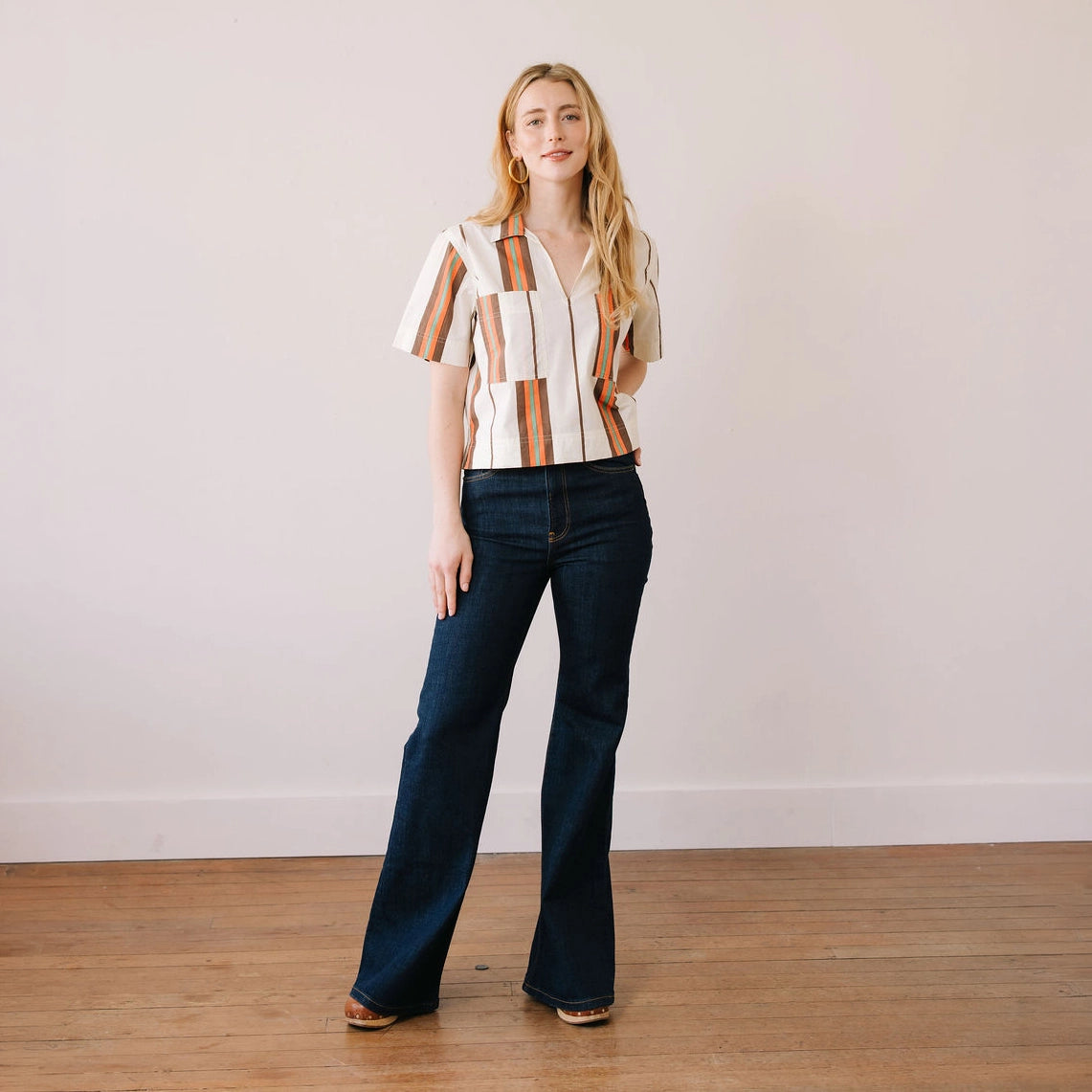 Vintage Stripe Palmer Top