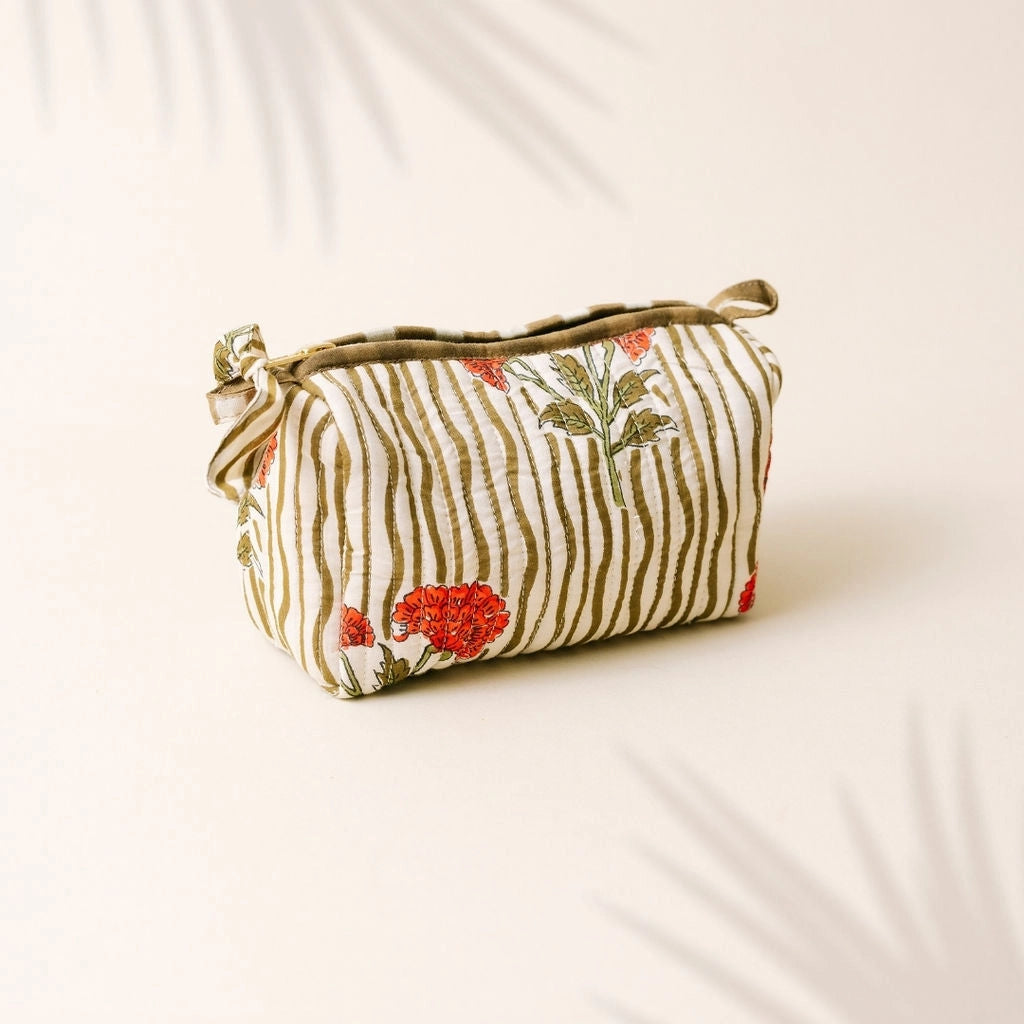 Wavy Stripe Pouch