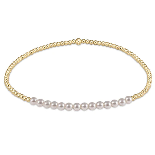 2mm Gold Bliss Bead Bracelet