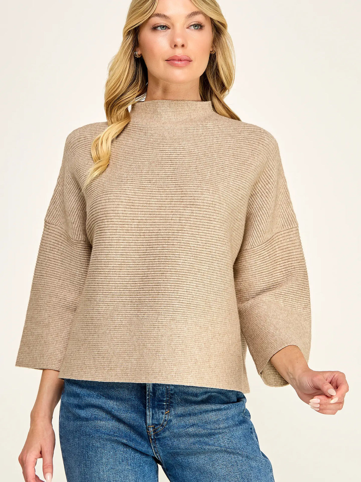 Not Your Casual Top Oatmeal