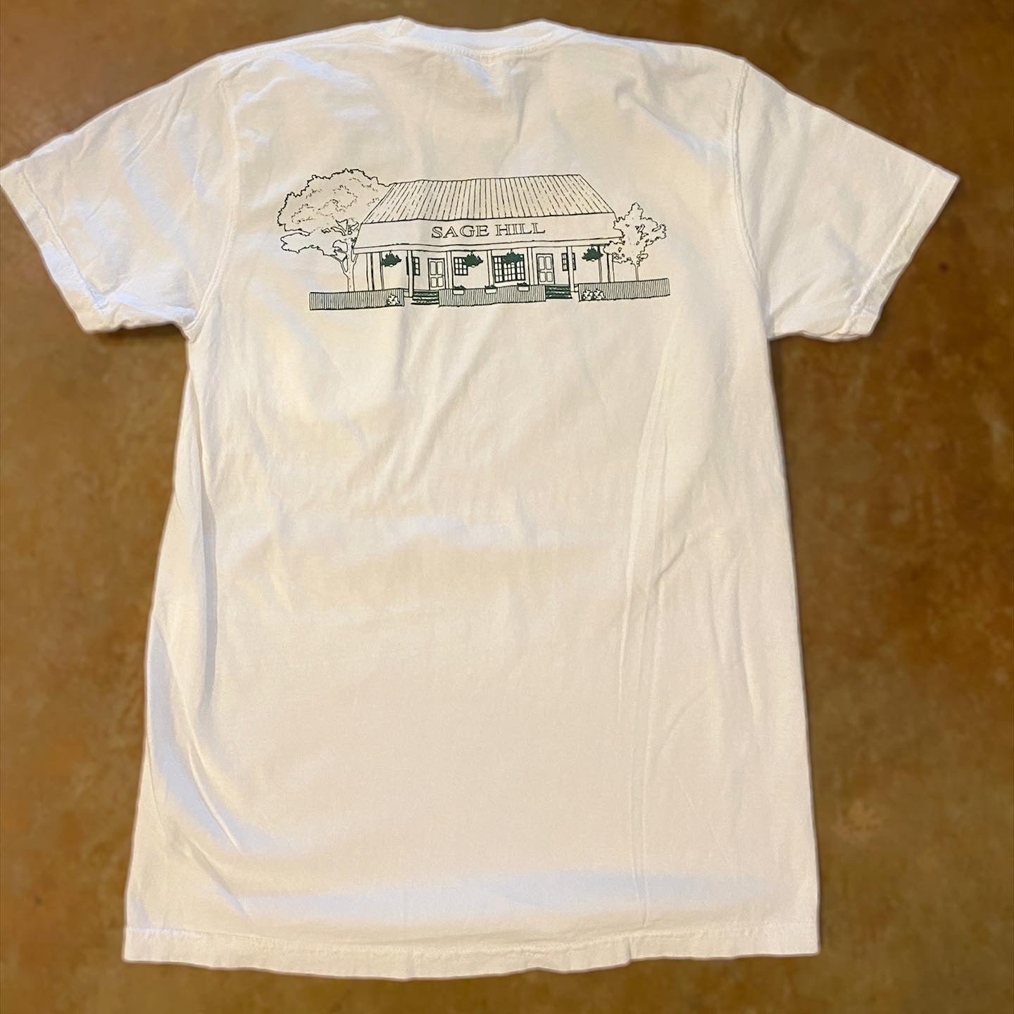 SH Building Pocket Tee White