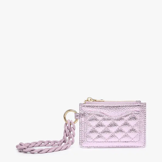 Rhodes Quilted Wallet w/ Chain Bangle Cupid