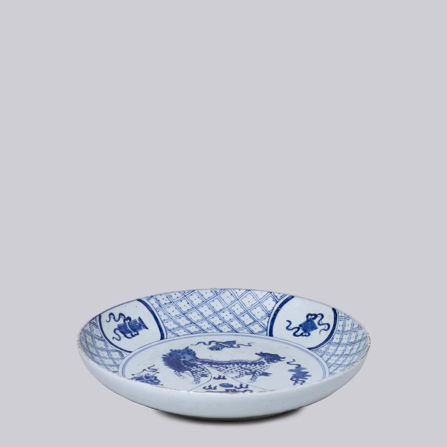 BW Porcelain Auspicious Qilin Platter