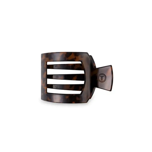 Tortoise Small Flat Square Clip