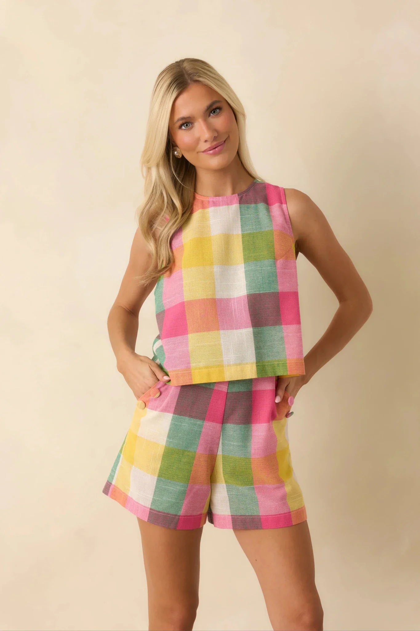Sylvie Shorts Sweet Tart
