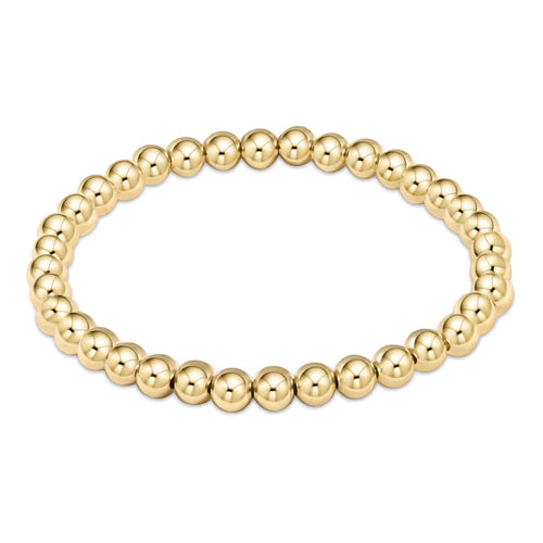 Classic Gold 5mm Bead Bracelet