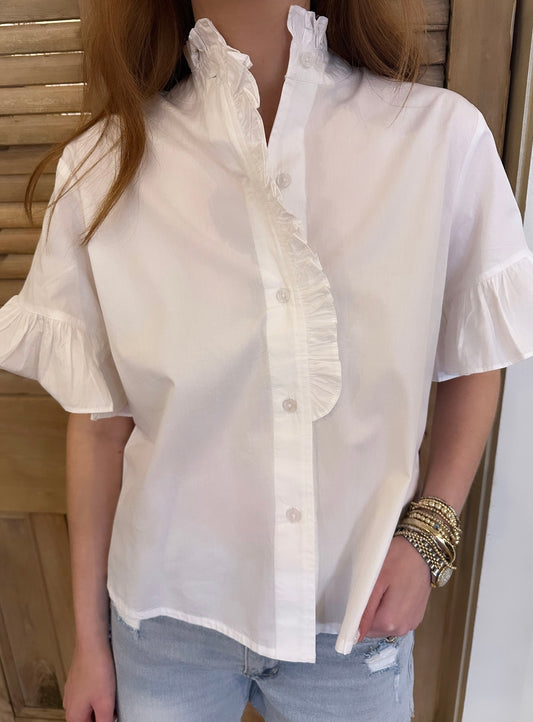 Gia Blouse White