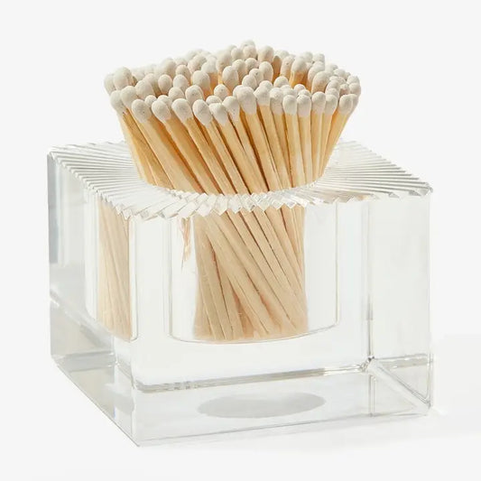 Square Match Striker w/ White Matches