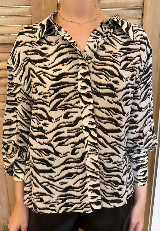 Paris Tiger Blouse