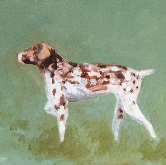 Framed Pointer Print 15.5" x 13.5"