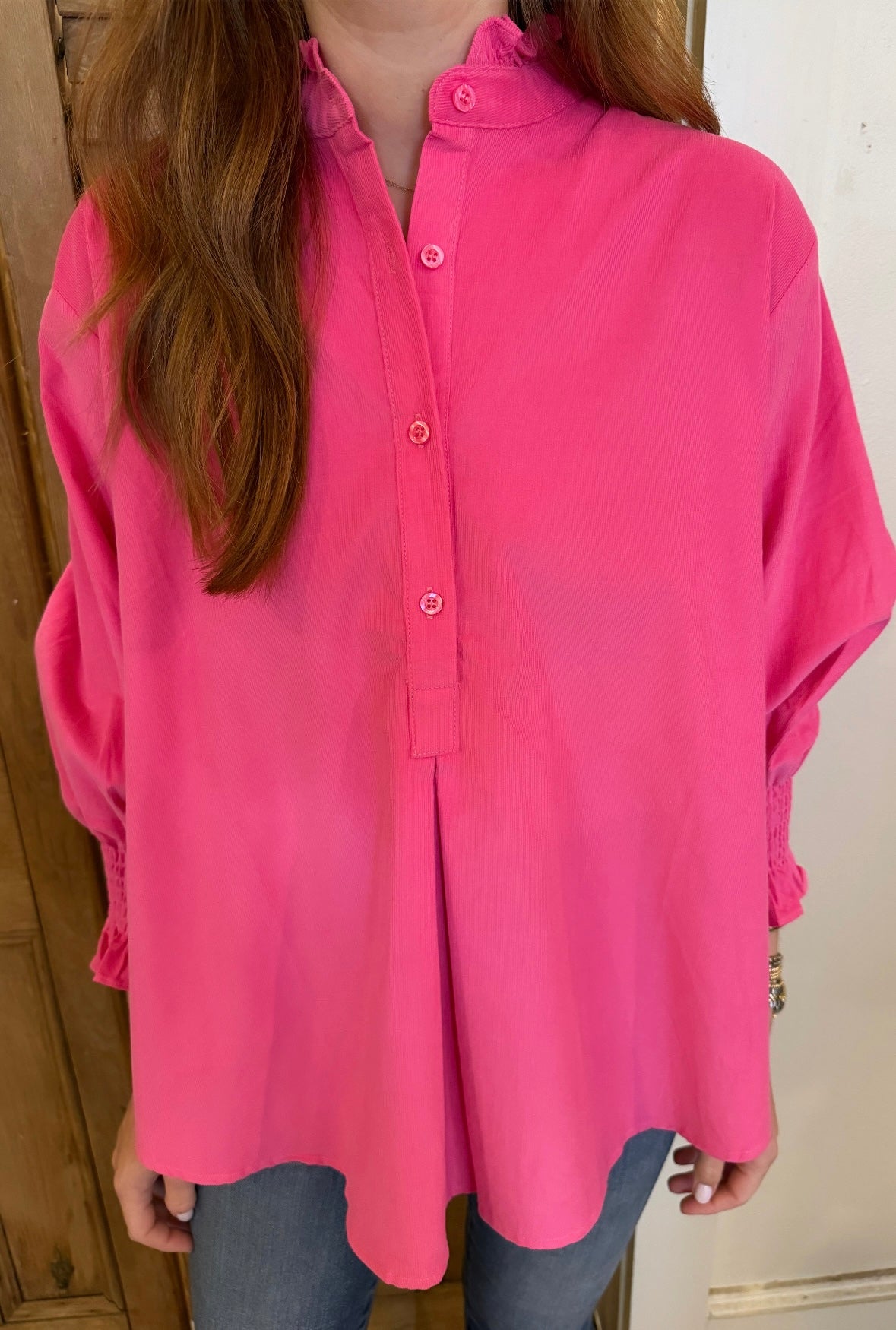 Kimberly Courdory Top Pink