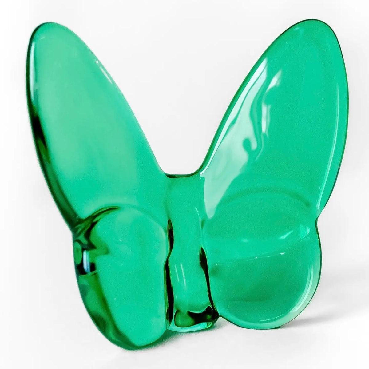Le Mariposa Crystal Butterfly Figurine in Emerald