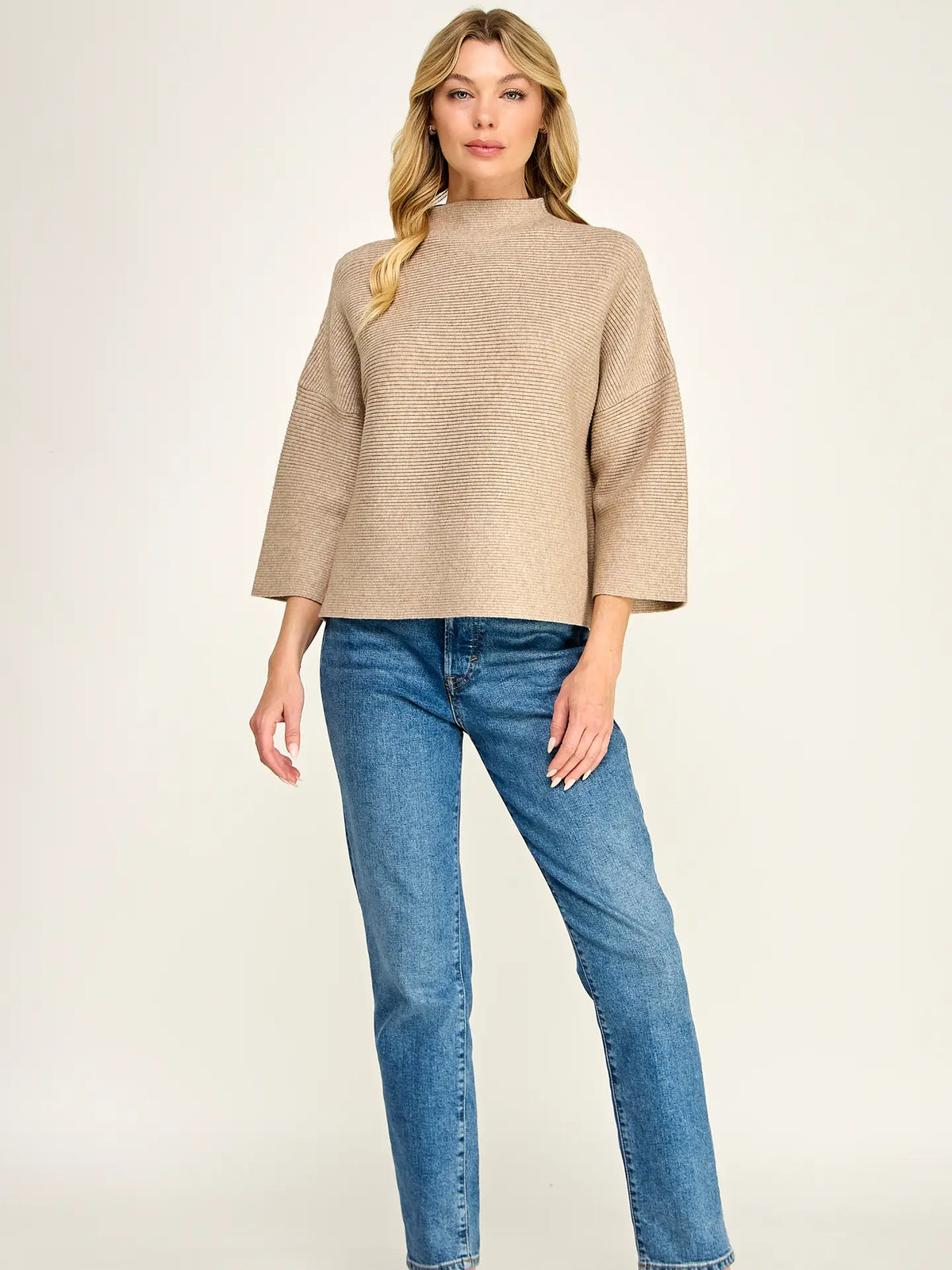 Not Your Casual Top Oatmeal