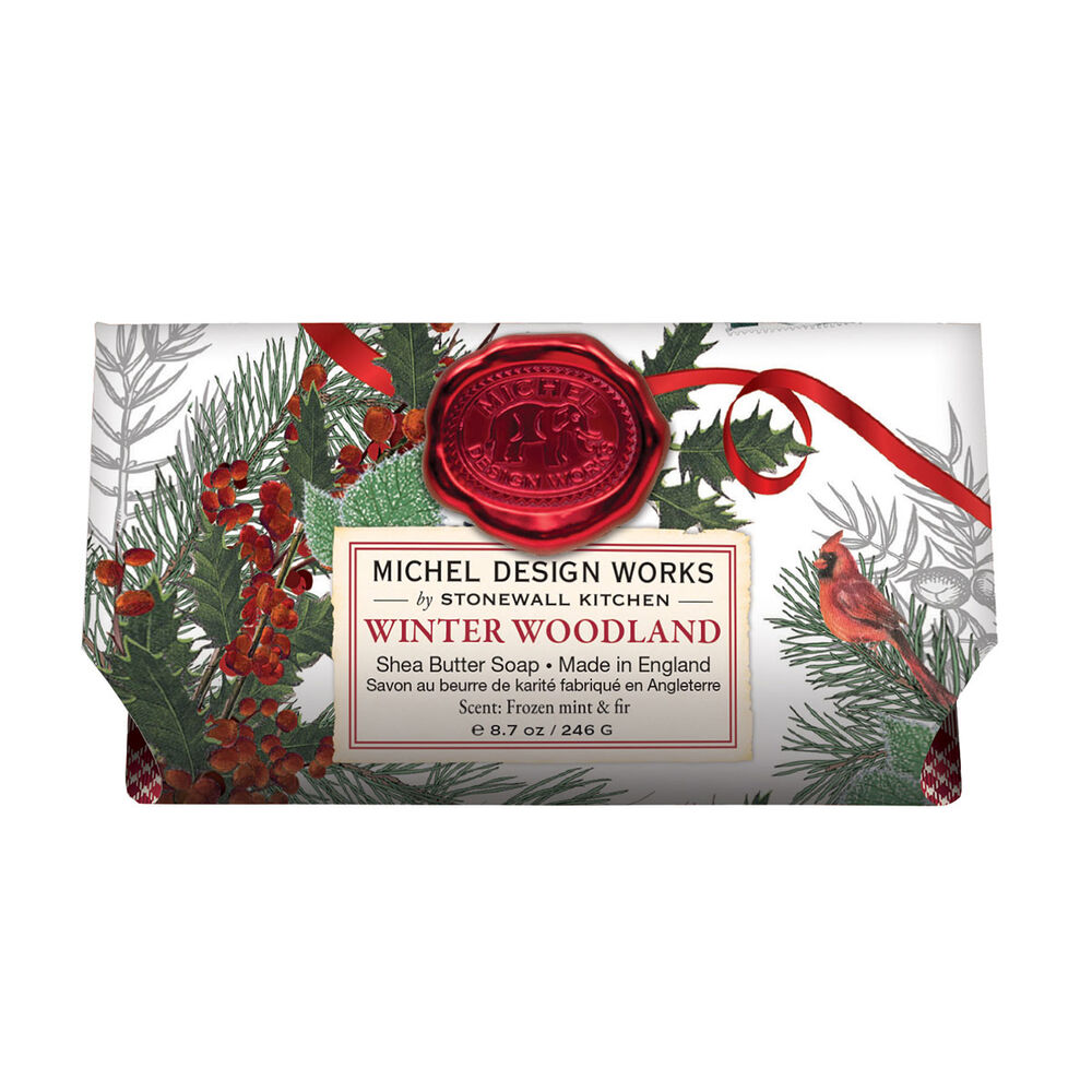 Winter Woodland Large Bath Soap