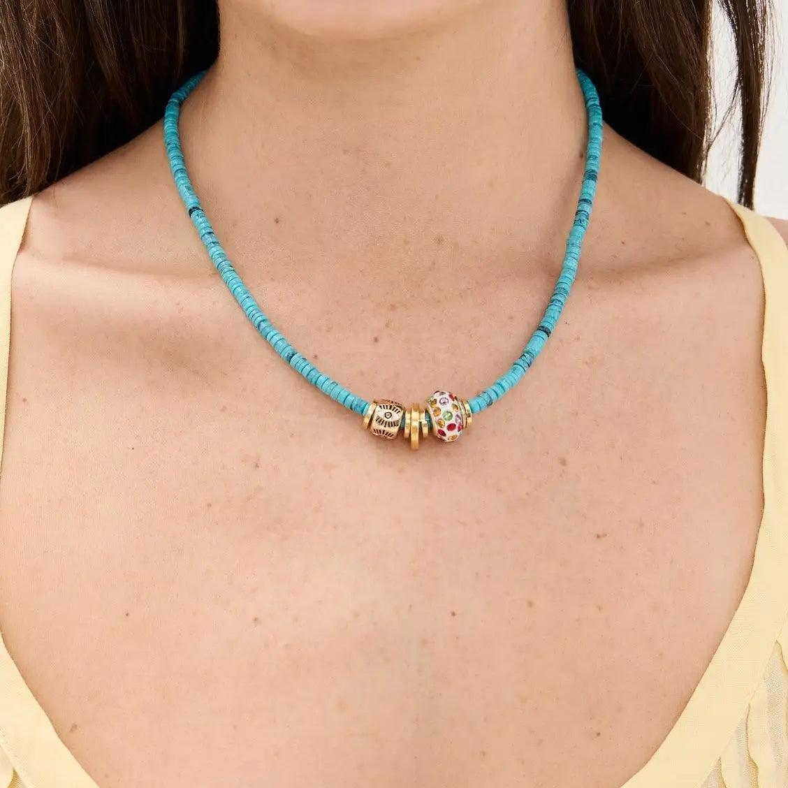 Serelis Necklace Turquoise