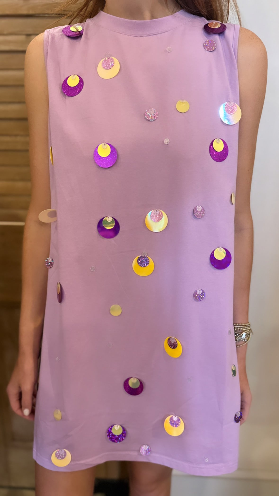 Lavender Palette Tank Dress