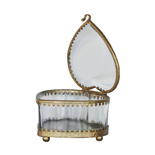 Ormolu Heart Display Case