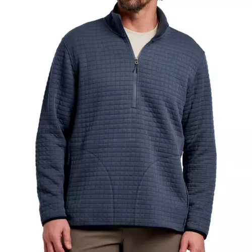 Downvalley Quarter Zip Storm Cloud