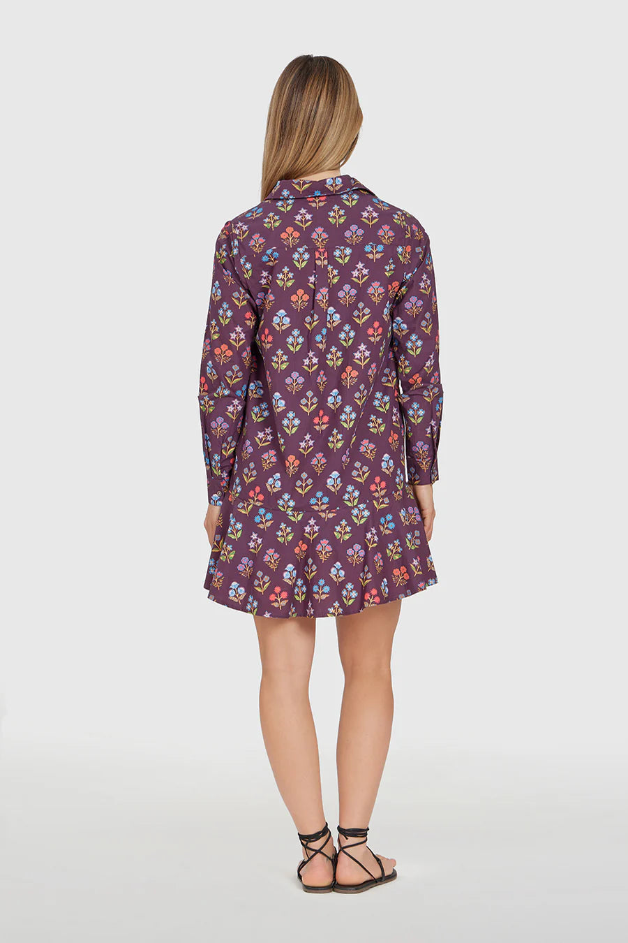 Polly Dress Holiday Flowers 2